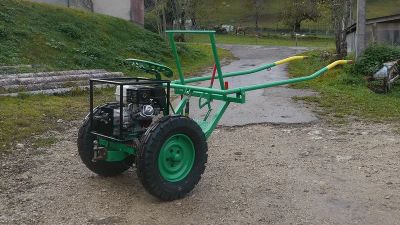 avant train hippomobile à moteur auxiliaire