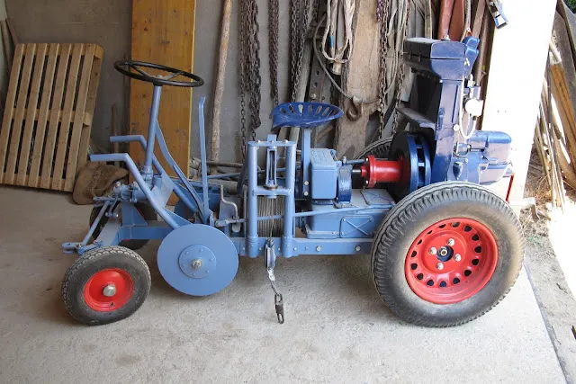 moto-treuil automoteur